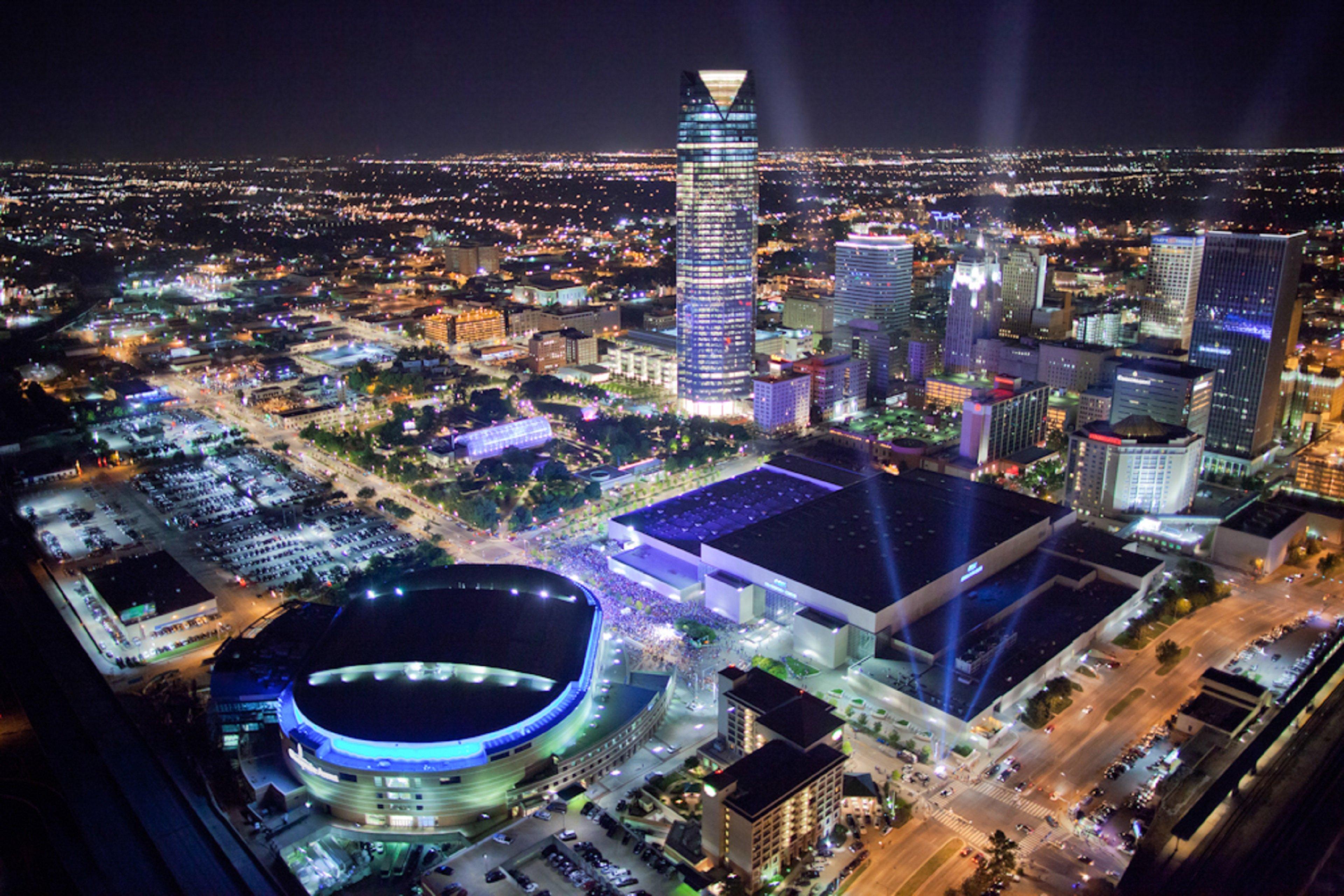 Holiday Inn Express & Suites Oklahoma City Downtown - Bricktown By Ihg Esterno foto
